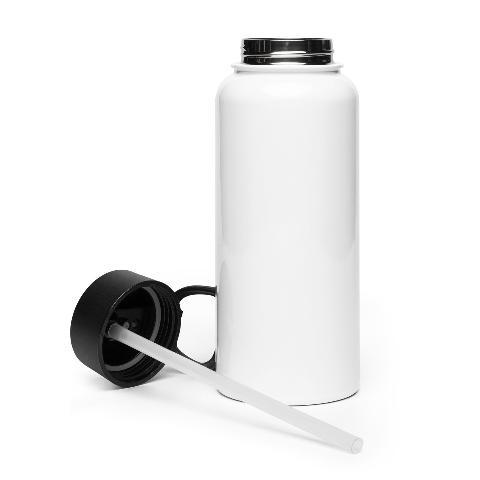 stainless steel water bottle with a straw lid stainless steel water bottle with a straw lid