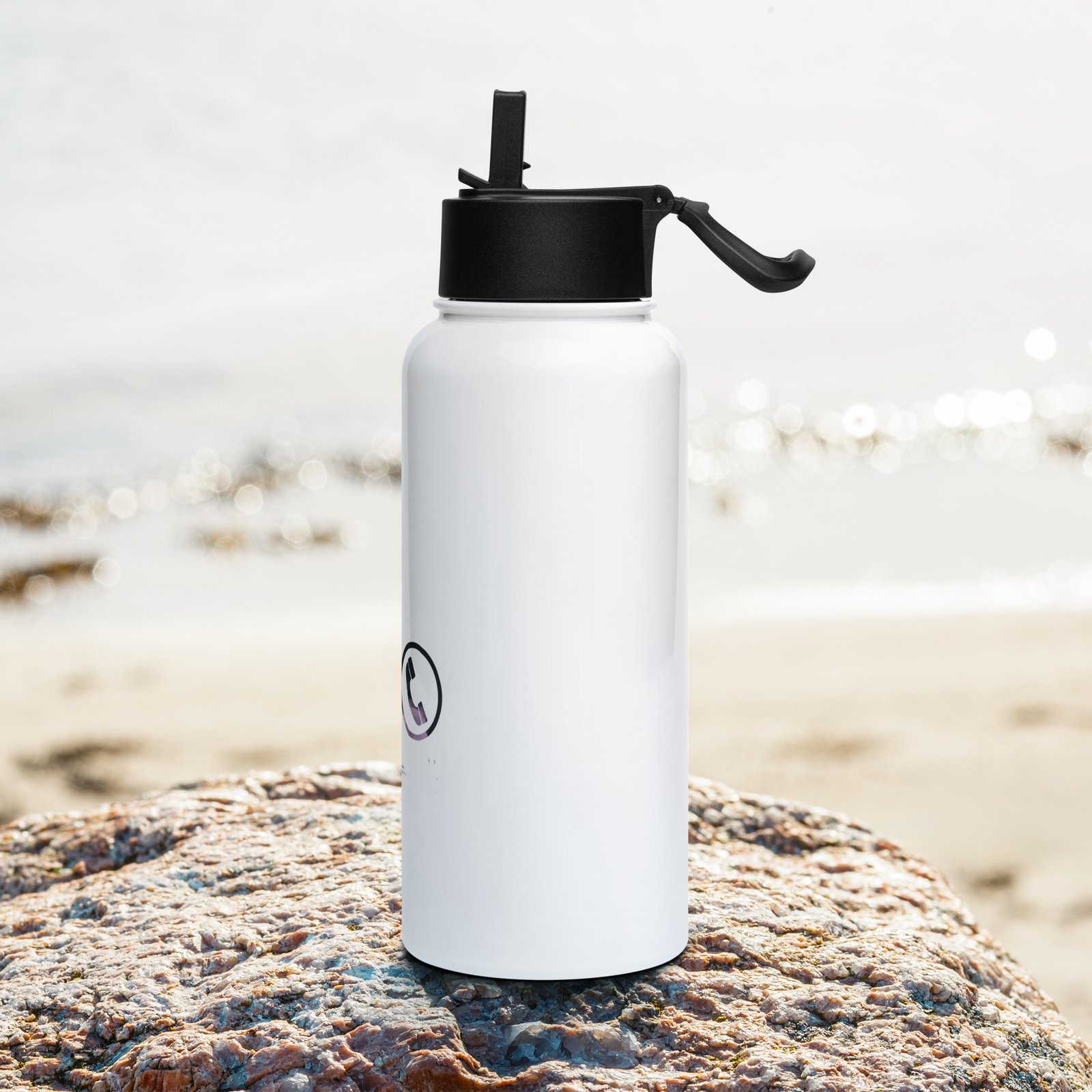 stainless steel water bottle with a straw lid stainless steel water bottle with a straw lid