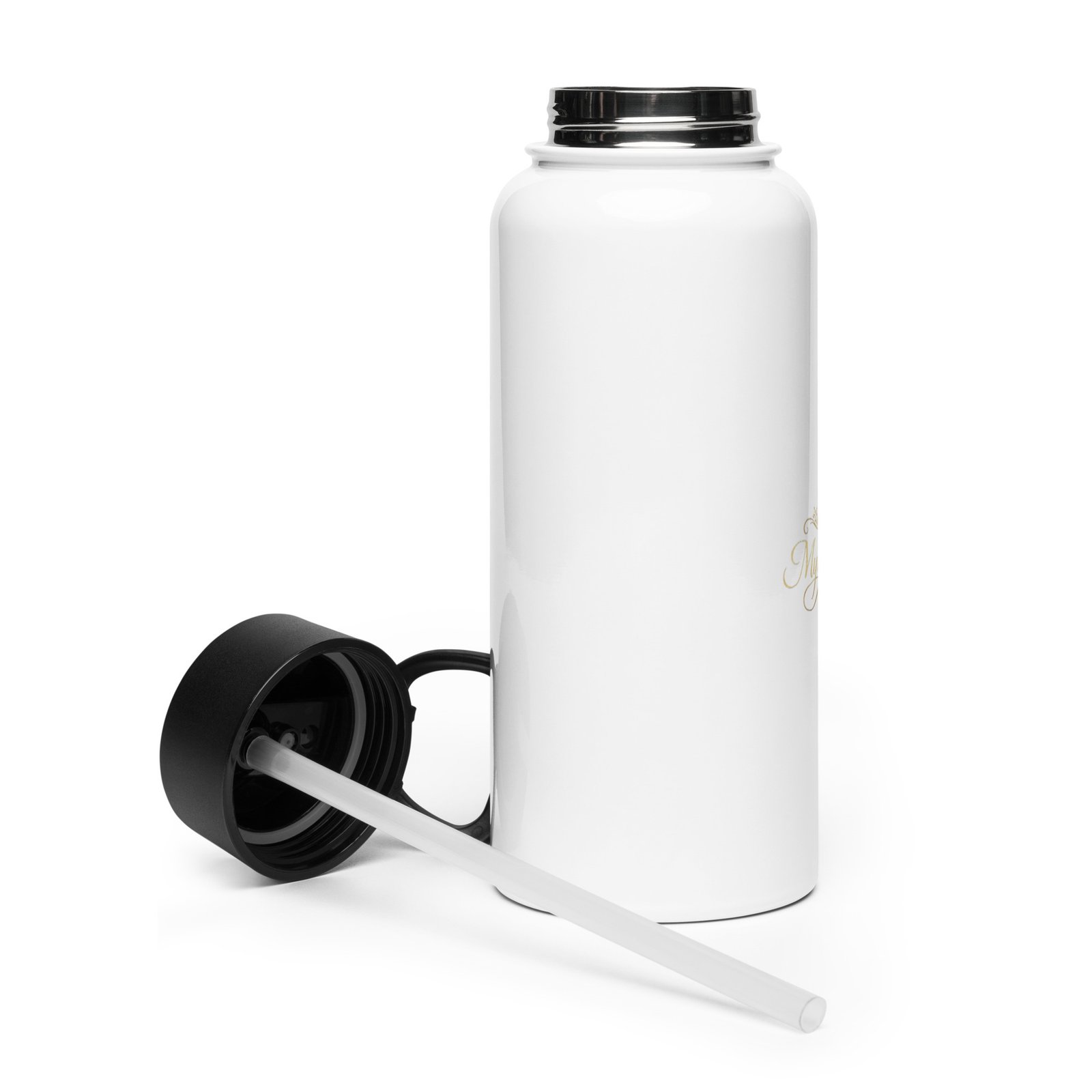 stainless steel water bottle with a straw lid stainless steel water bottle with a straw lid